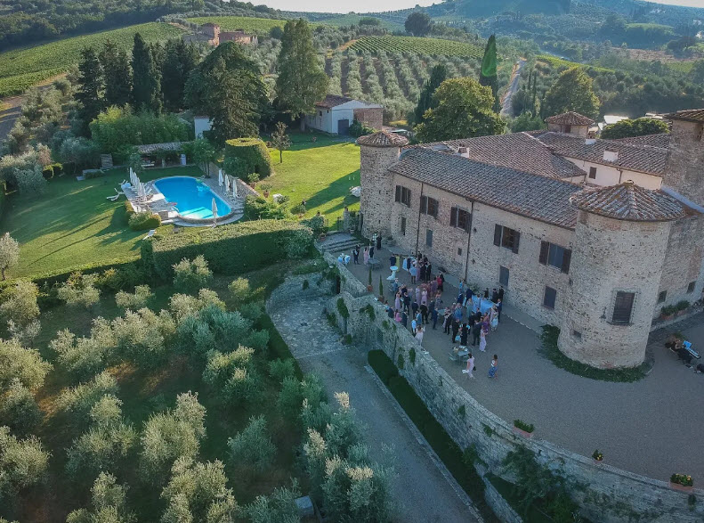 Castello di Gabbiano, Italy